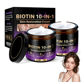 Generic front packaging showing two jars and clear benefits
