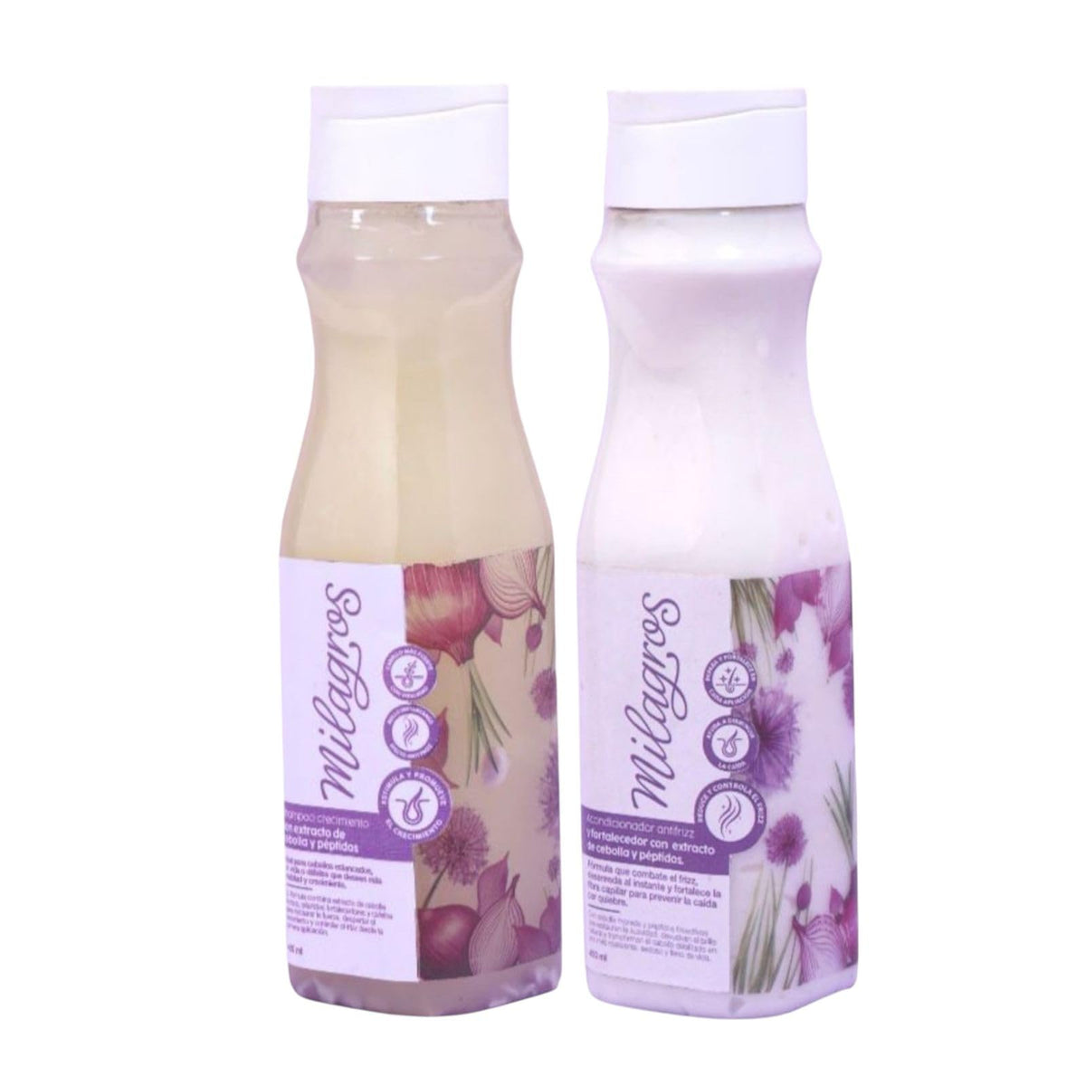 Generic front packaging showing onion duo and strengthening benefits