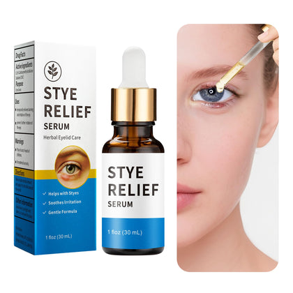 Generic front packaging showing stye treatment for quick relief and confidence