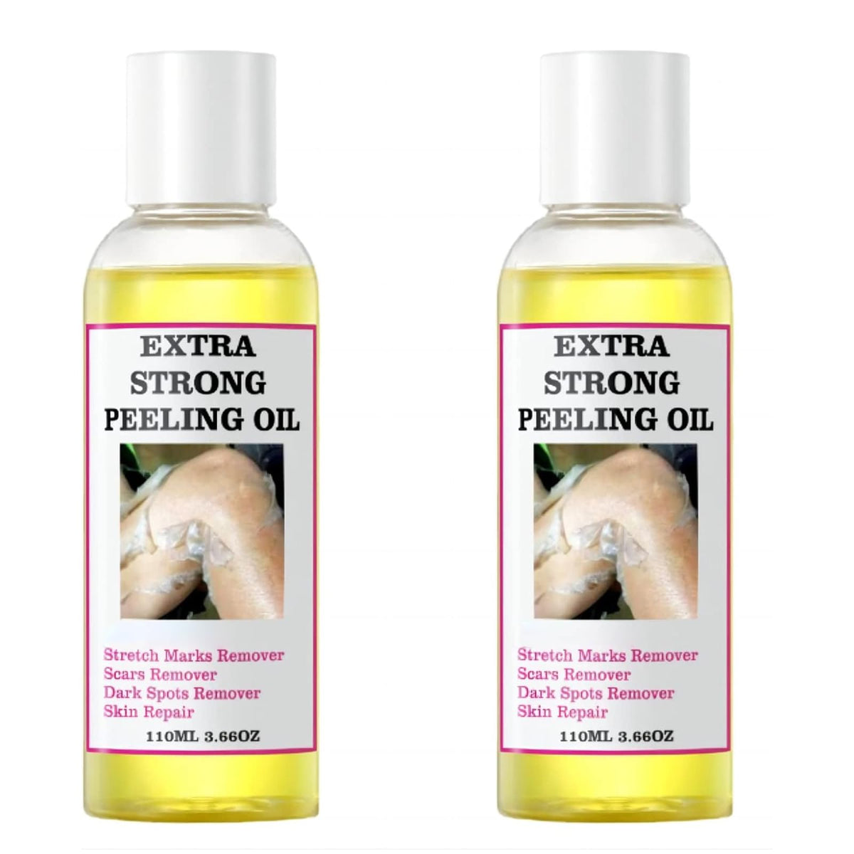 Generic front packaging showing bottle and strength for clear product ID and benefit
