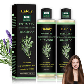 Generic front bottle packaging showing label and benefits for fuller hair