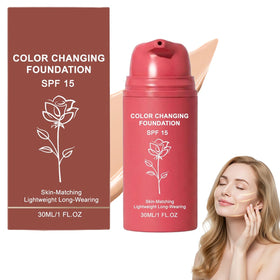 Generic front packaging showing product and benefit of even tone