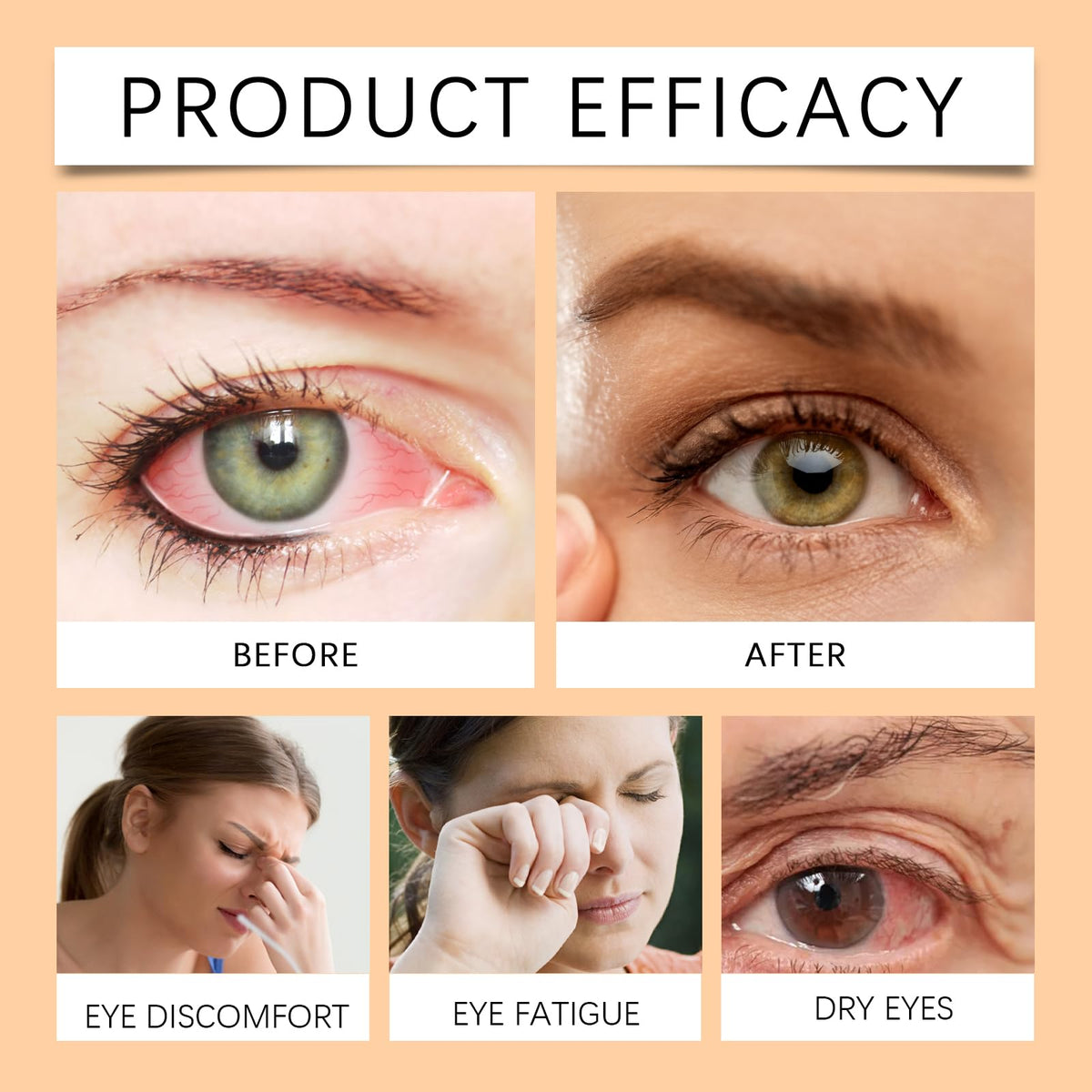 Generic honey eye drops close-up drop highlighting smooth hydrating texture