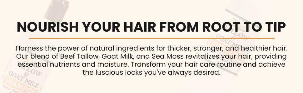 generic flatlay of sea moss, goat milk, beef tallow showing natural ingredients