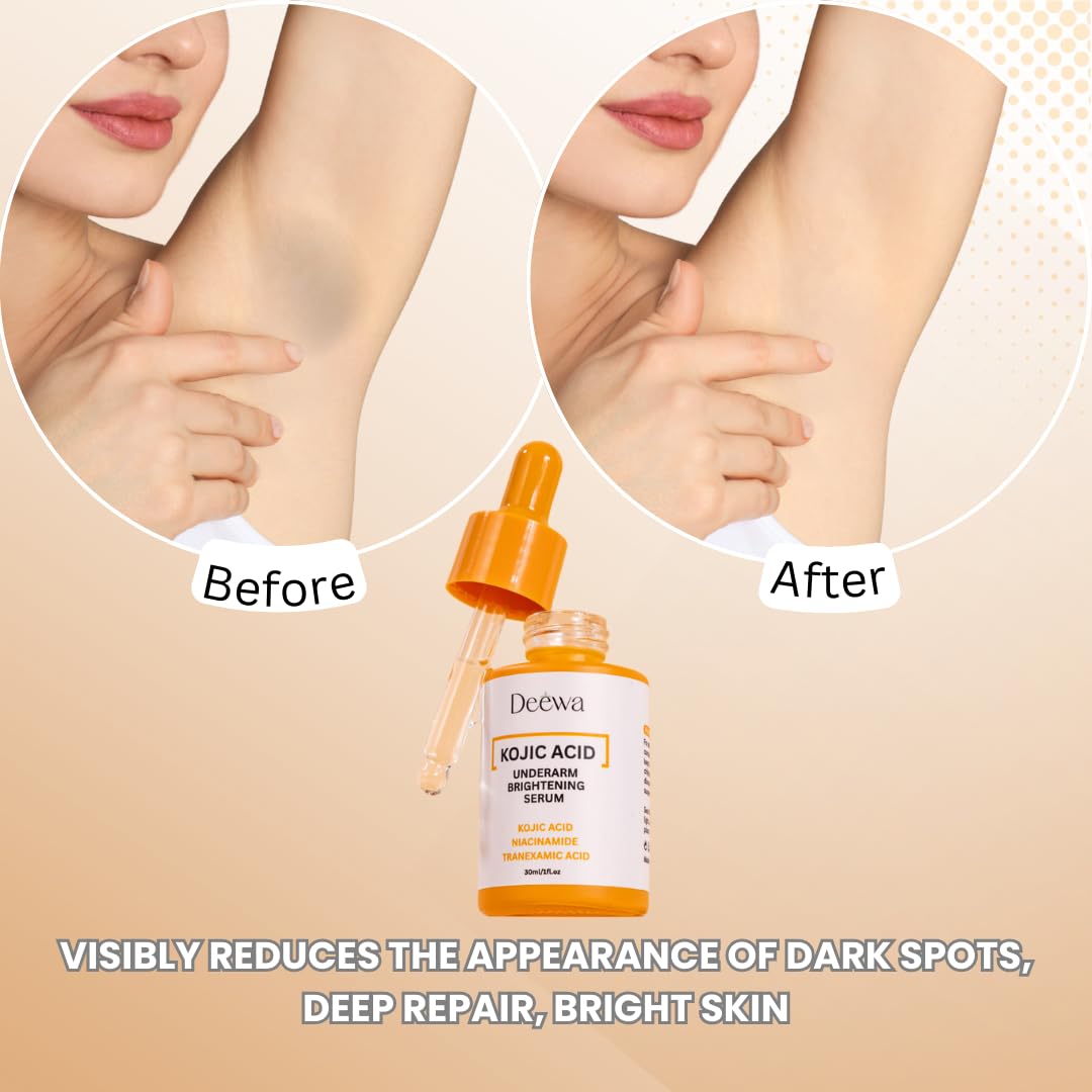 Generic Kojic serum dropper texture highlighting lightweight absorption