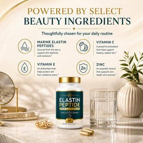 Generic clear label view showing ingredients and simple formula information for transparency