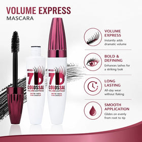 Generic mascara applied in daylight lifestyle shows long-wear