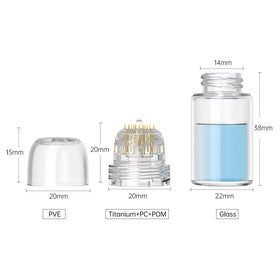 Generic brand close-up of 0.25mm tip highlighting precise, gentle application benefit