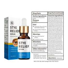 Generic packaging and box contents showing included 30ml bottle and instructions