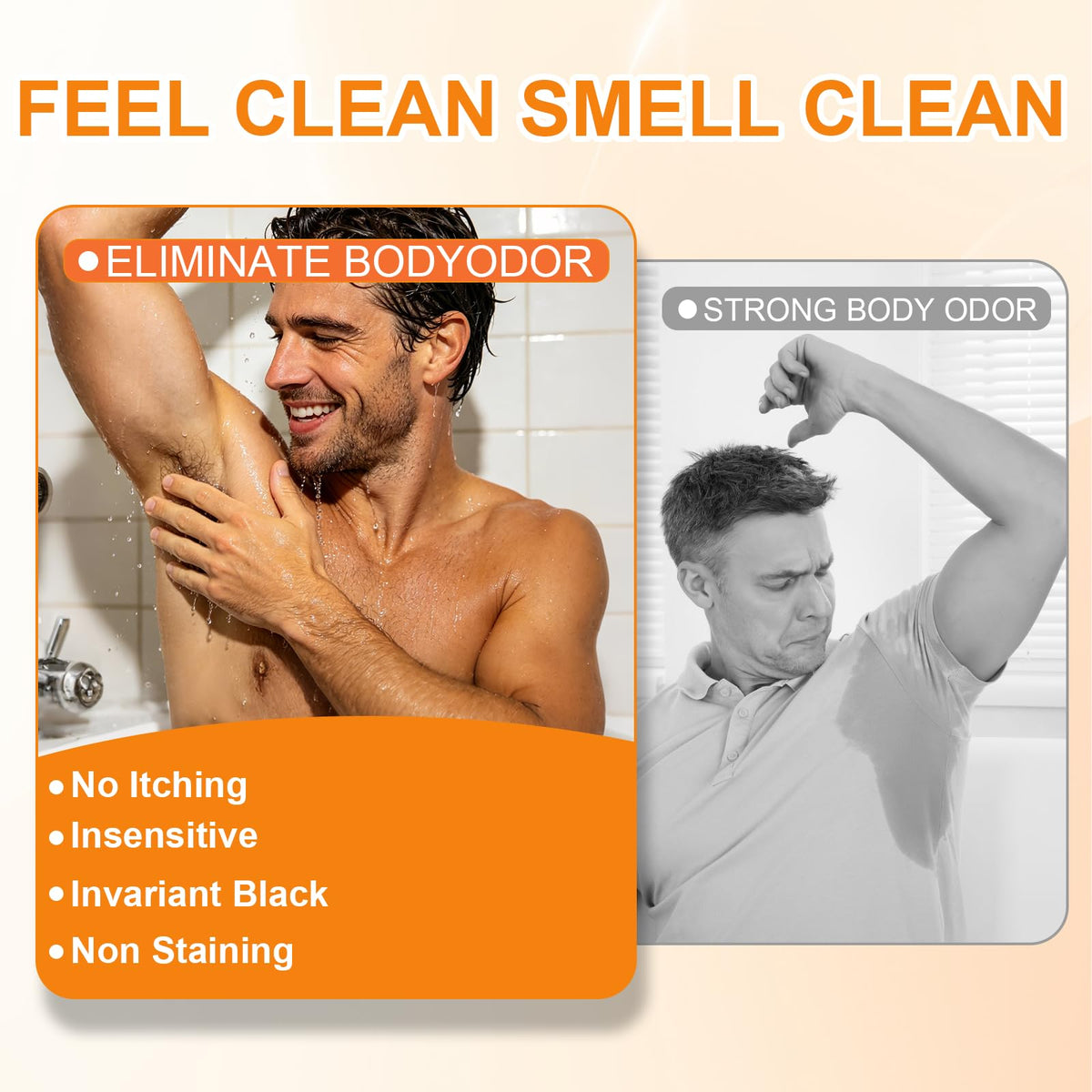Generic persimmon soap close-up texture highlighting smooth bar and gentle formula