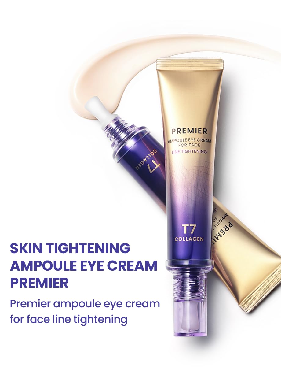 Generic premier ampoule texture close-up displaying silky cream consistency and quick absorption benefit