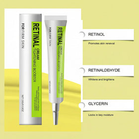 Generic retinal ingredient label closeup highlighting retinal 0.1% and glycerin for informed shoppers