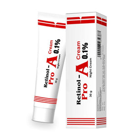 Generic Retinol Pro front packaging showing jar and label for easy identification and quick use