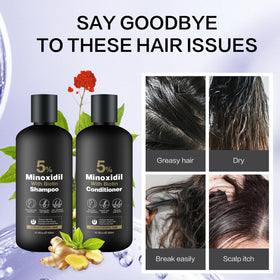 Generic scalp massage with product showing improved scalp care benefit