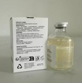 Generic Silk Peptide ampoule gel texture close-up for fast absorption benefit