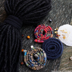 Generic spiral lock wrapped on a dreadlock demonstrating secure hold during activity