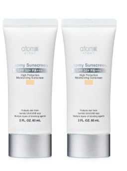 Generic sunscreen front packaging showing beige and white tubes and travel-friendly benefits