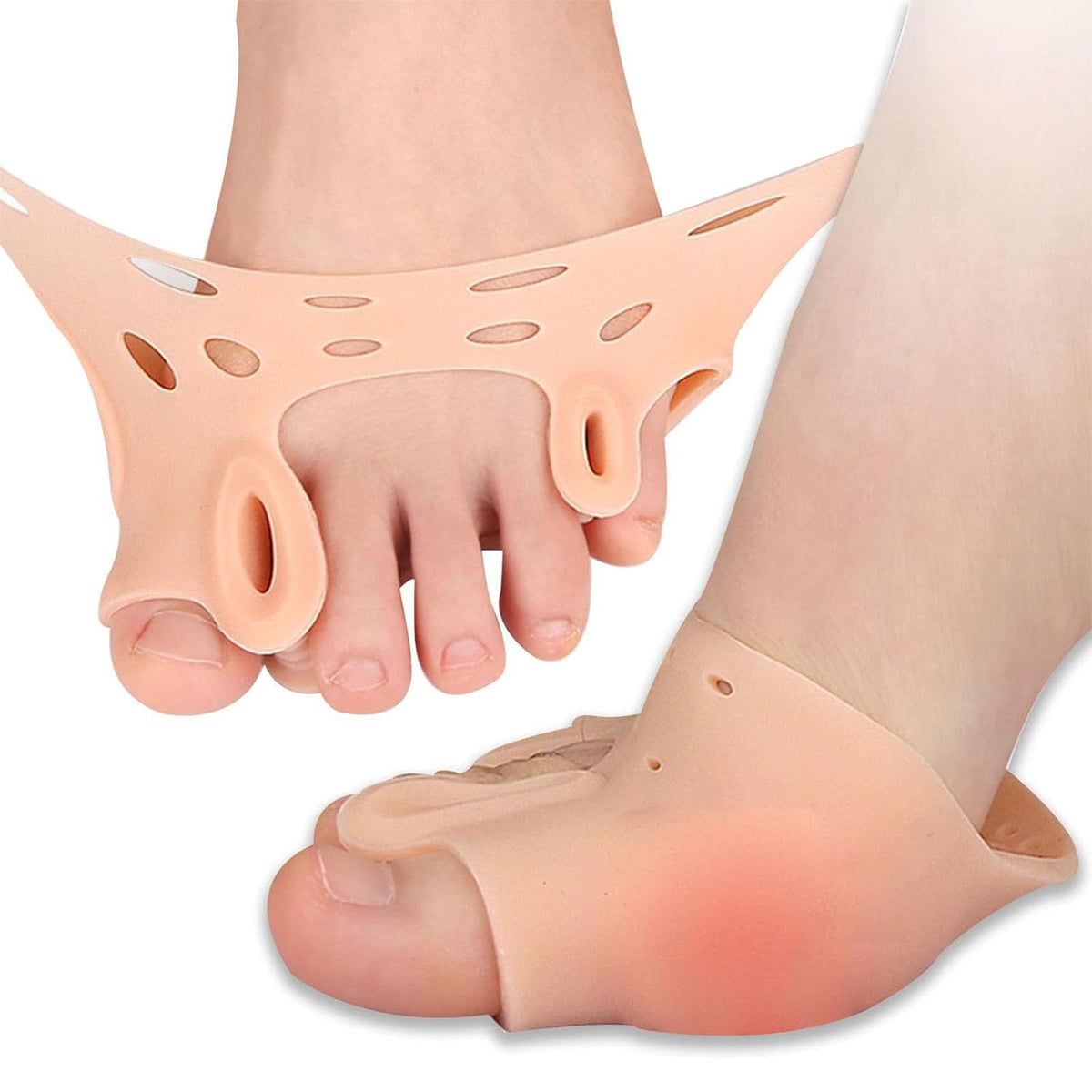 Generic under-shoe profile view showing ultra-thin design and discreet fit