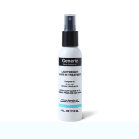 Generic Value Products front bottle view showing lightweight leave-in treatment benefit