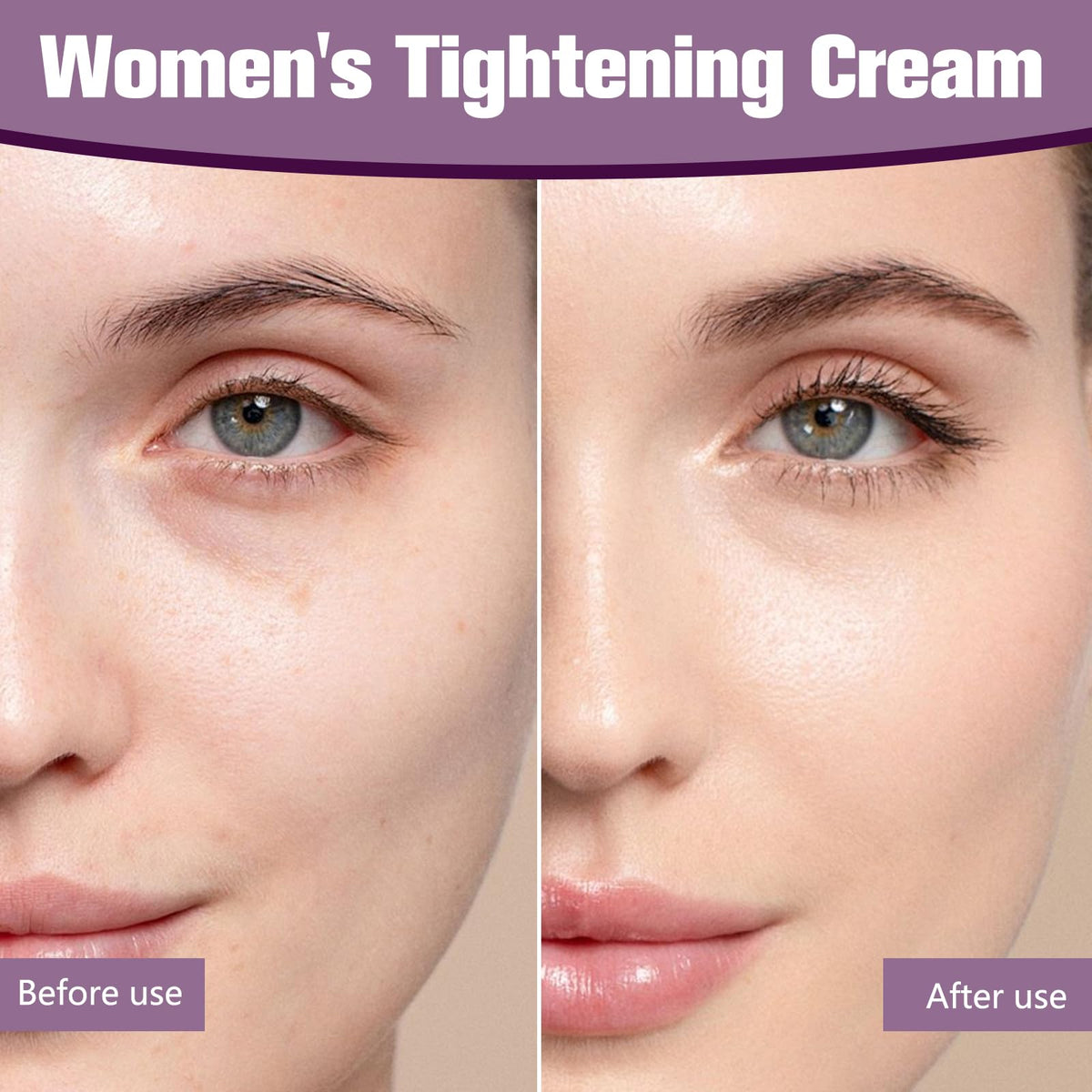 Generic Wonder Lift Cream label close-up highlighting ingredients and firming-support benefit