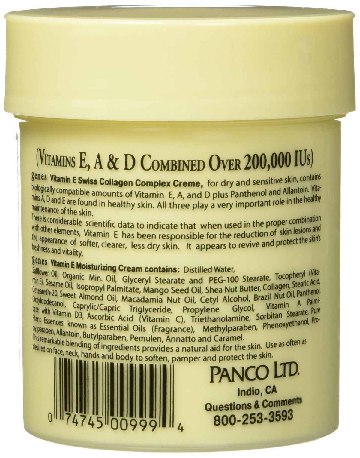 Genes creme texture close-up showing creamy consistency for deep hydration