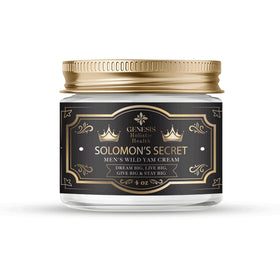 Genesis Holistic Health front jar view showing label and organic branding for clear identification and trust