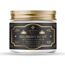Genesis Holistic Health front jar showing label and 2oz cream, clear packaging benefit