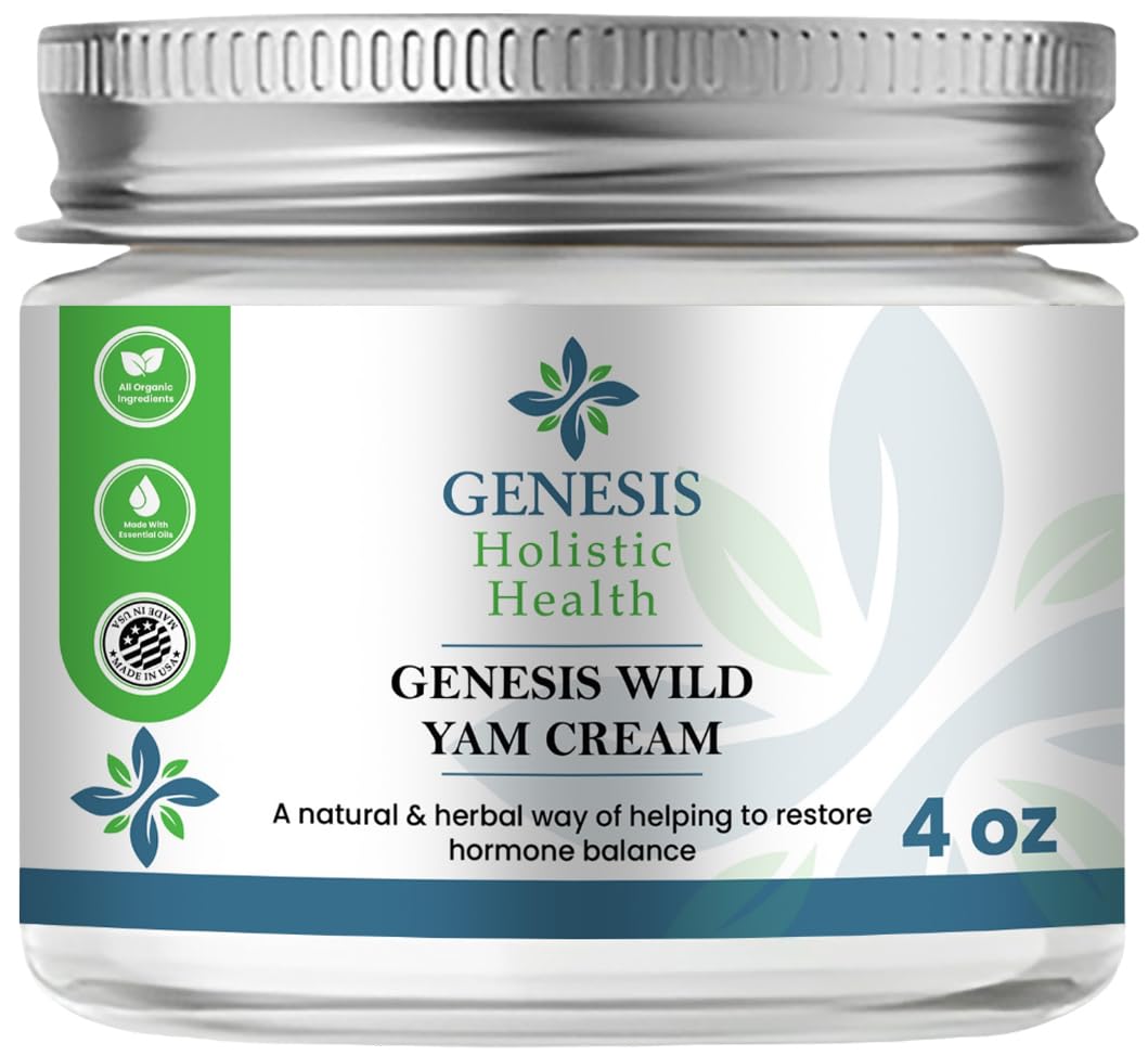 Genesis Holistic Health front packaging showing bottle and label benefits
