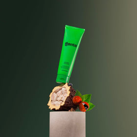 GENTE guaraná and cacao ingredients display emphasizing natural caffeine benefits