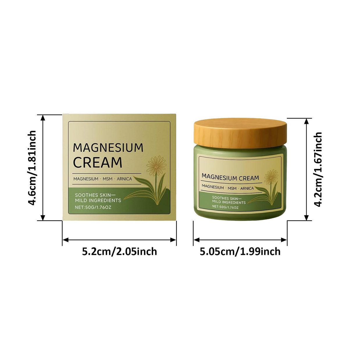 GENTERUN cream absorbing on forearm for quick, non-greasy relief