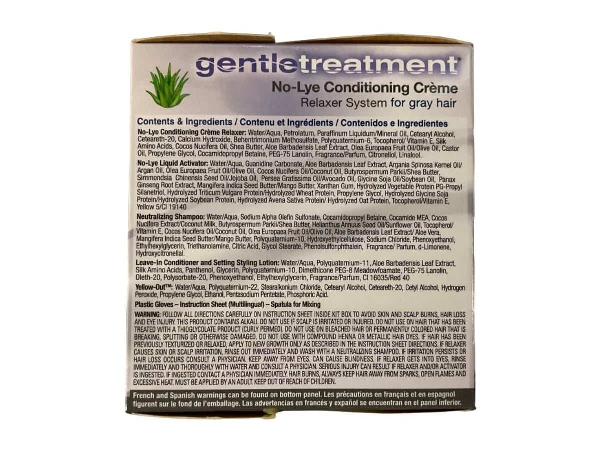 Gentle Treatment aloe gel close-up highlighting moisturizing conditioning benefit