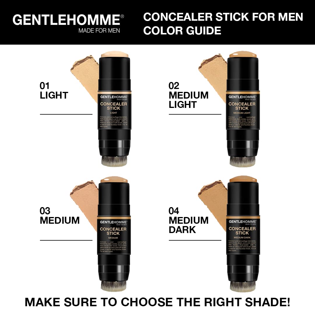 Gentlehomme concealer lifestyle bag shot portable product ready for touch-ups