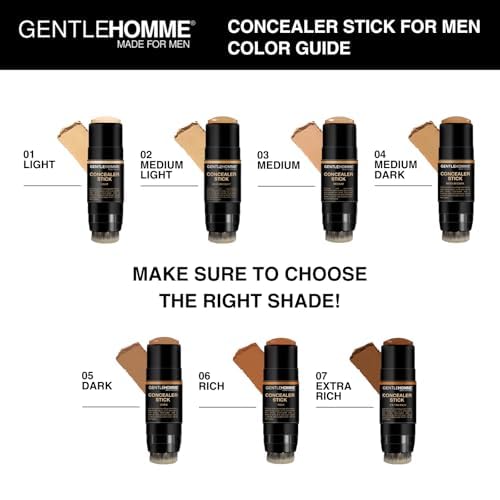 Gentlehomme concealer in morning routine setting for quick touch-ups before work