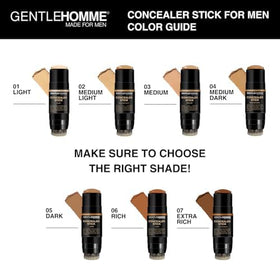 Gentlehomme concealer in morning routine setting for quick touch-ups before work