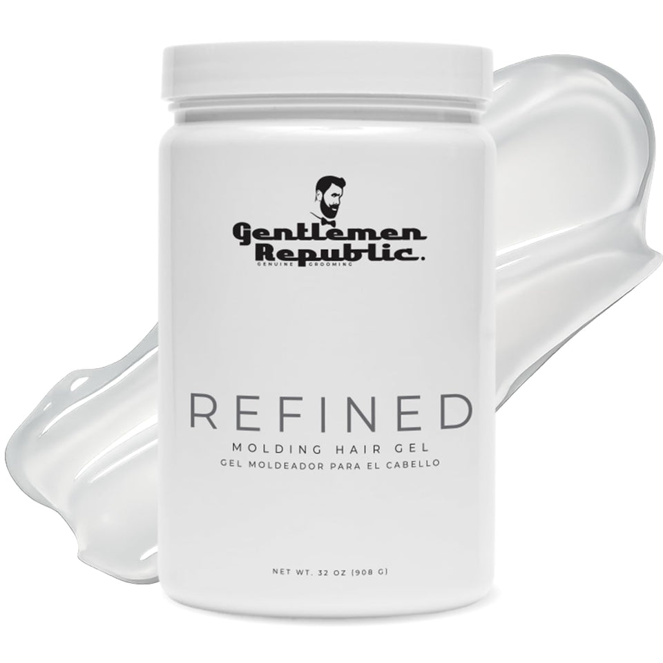 Gentlemen Republic 32oz jar front view showing premium packaging and value