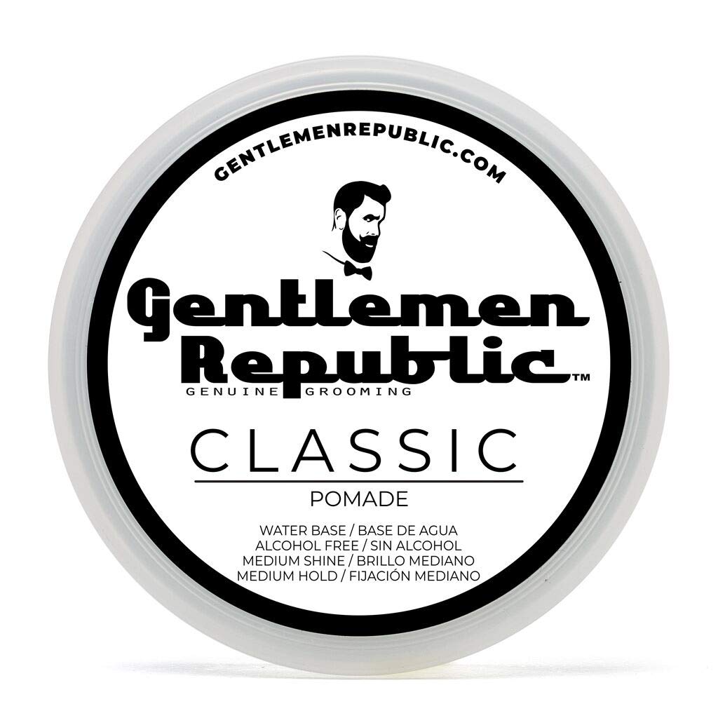 Gentlemen Republic front packaging showing jar and branding for confident styling
