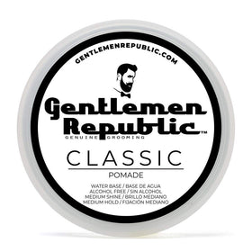 Gentlemen Republic front packaging showing jar and branding for confident styling