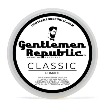 Gentlemen Republic front packaging showing jar and branding for confident styling