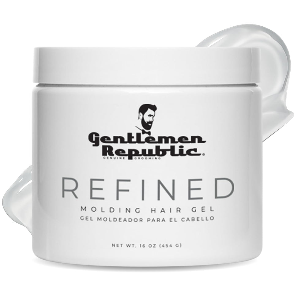 Gentlemen Republic front jar 16oz showing packaging and premium look