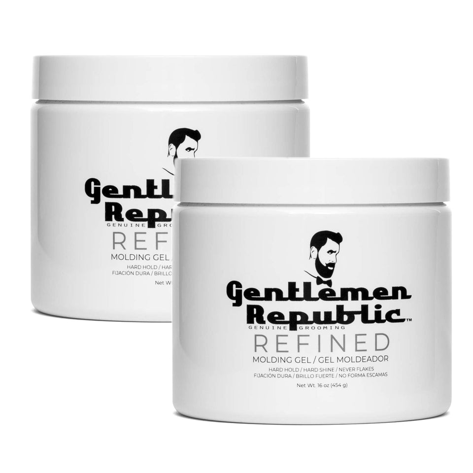 Gentlemen Republic front packaging showing jar and clean benefit