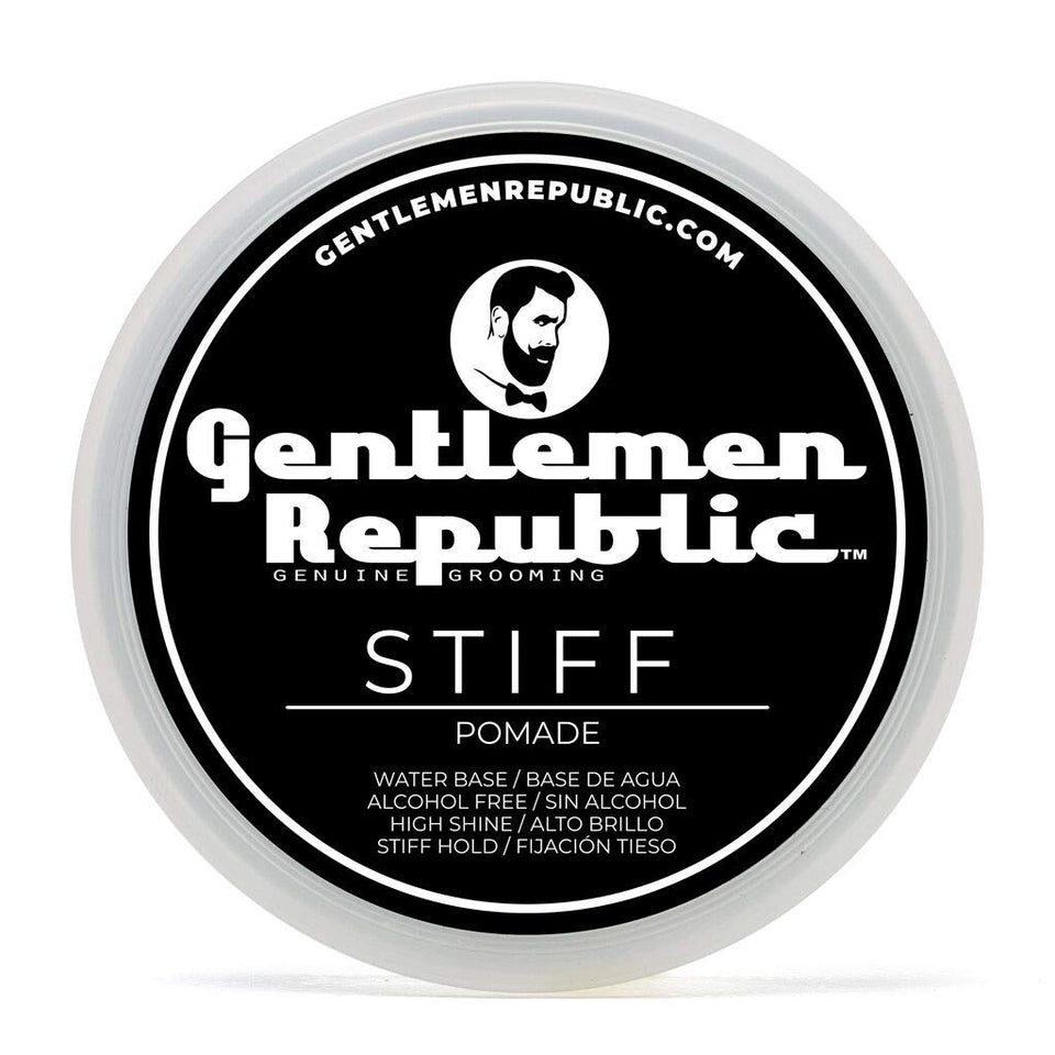 Gentlemen Republic jar front view showing clean packaging and size benefit