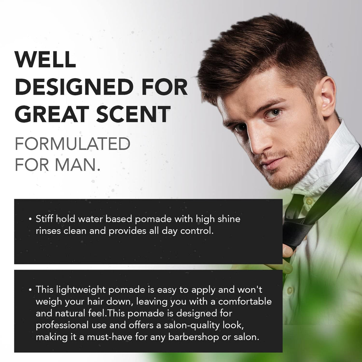 Gentlemen Republic label and ingredient panel highlighting clean formula benefit