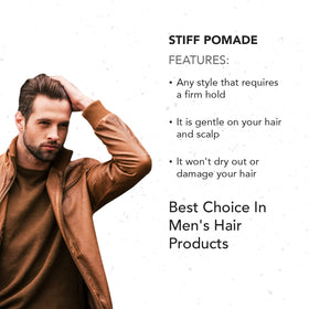Gentlemen Republic label close-up highlighting alcohol-free paraben-free benefit