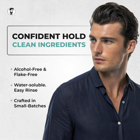 Gentlemen Republic open jar texture close-up showing smooth, glossy gel