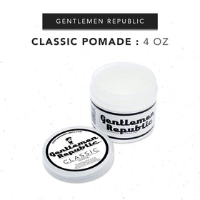 Gentlemen Republic used to create slicked-back hairstyle for polished finish