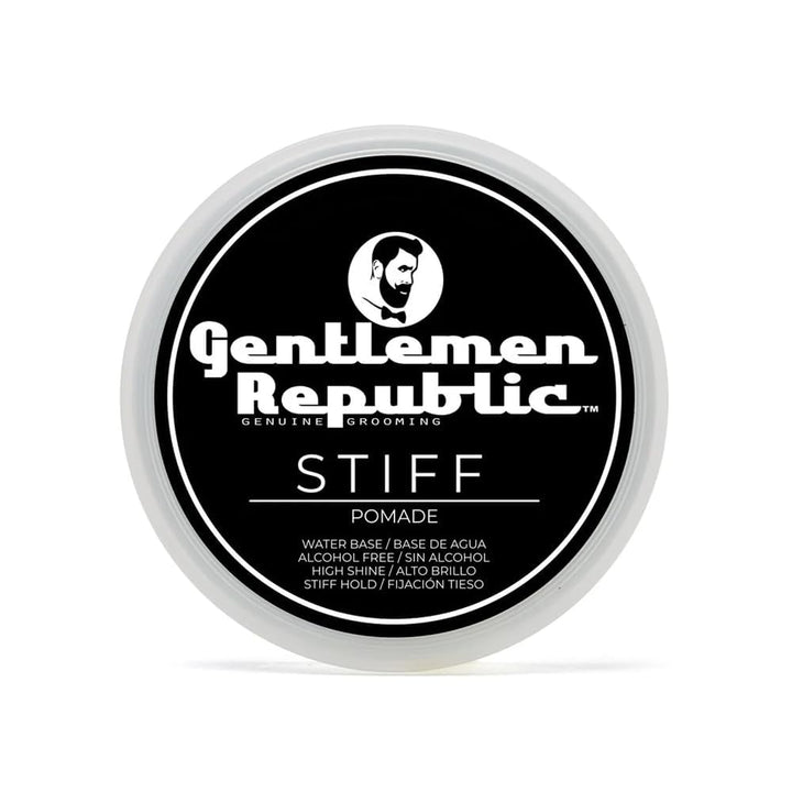 Gentlemen Republic front jar showing label and premium packaging benefit