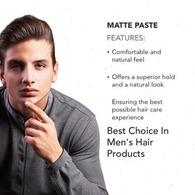 Gentlemen Republic styled medium hair example showing movement and flexible hold benefit