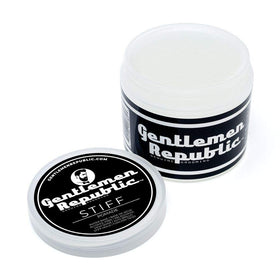 Gentlemen Republic pomade texture close-up showing smooth spreadable finish