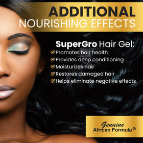 Genuine African Formula applying to edges illustrating precise control and clean finish