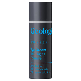 Geologie front packaging showing sleek tube and clear branding for easy identification